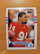 1989 Topps #11 Charles Haley - San Francisco 49ers - NFL - £1.43 GBP
