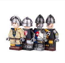 4pcs Wars of the Roses Englishmen Minifigures Weapons and Accessories - £11.05 GBP