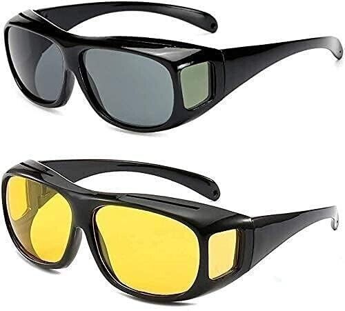 HD Vision Protección UV Día y Noche Conducción Bicicletas y Coche... - $6.84