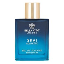 Bella Vita Luxury Skai Aquatic Eau De Cologne Unisex Perfume 100ML - £17.74 GBP