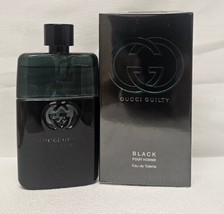 Gucci Guilty Black Pour Homme 90ML 3.0z Eau de Toilette NEW IN BOX - £56.05 GBP