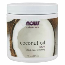 NOW Solutions, Coconut Oil, Naturally Revitializing for Skin and Hair, 7-Ounce - $13.21