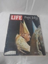 1963 L Ife Magazine - June 7 - Pope John Xxiii Feature, Ads Advertising Vintage - $14.84