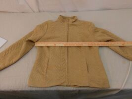 Adult Women's EP Pro Tan Full Zipper Golfing Jacket Blazer Polyester 32115 - $27.94