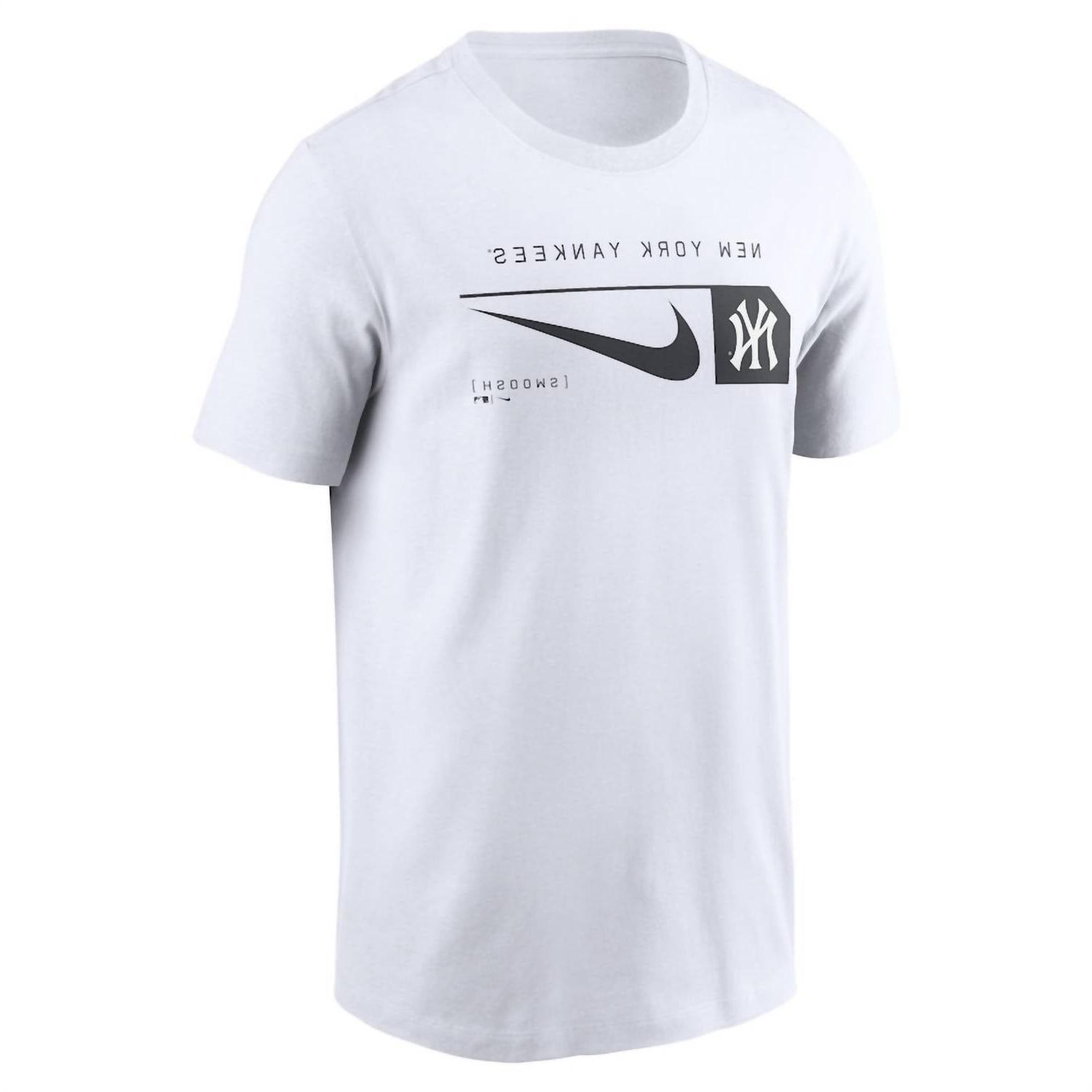 Nike Men&#39;s New York Yankees Team Swoosh Lockup T-Shirt Size XL - $51.48