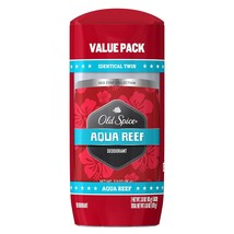 Old Spice Red Zone Deodorant, Aqua Reef, 2 Count - £26.36 GBP