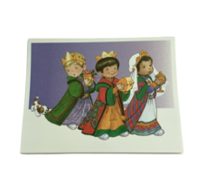 American Greeting Christmas Cards Three Wise Men as Children Puppy Dog - $17.30