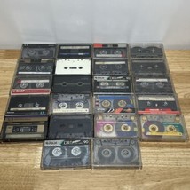 22 Cassette Tapes Lot Used But Being Sold As Blanks Sony Maxell Memorex Sony - £54.44 GBP
