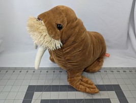 Wild Republic Brown Walrus Plush 13 Inch Stuffed Animal Toy - £15.85 GBP