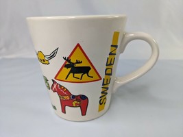 Sweden Symbols Coffee Mug Tams England - £9.99 GBP