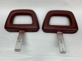 1983 - 1986 Ford Mustang GT SVO Mercury Capri RS Seat Halo Headrests Red... - $296.01