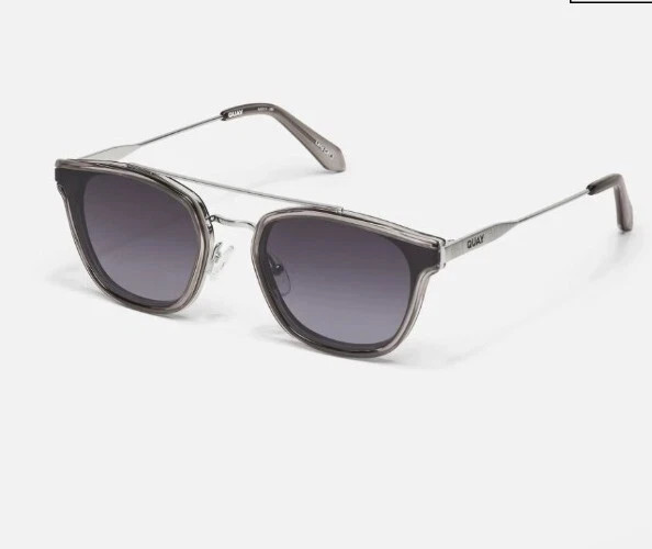 Quay Getaway Standard Grey Frame/ Smoke Lens New With Tags  - $34.65
