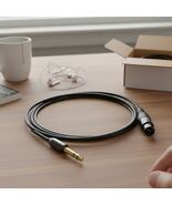 High-Quality 3FT XLR to TRS Cable for Musicians - Excellent Signal Transfer - $210.36 MXN