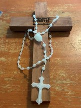 Fright Night Crucifix Cross + Rosary Spawn Satan Prop Movie Replica Bam ... - $32.45