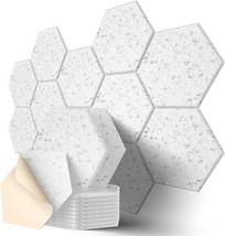 Dailycooper 12 Pack Self-Adhesive Acoustic Panels 12&quot; X 10&quot; X 0.4&quot; - Sou... - $40.98