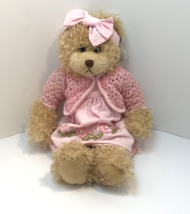 SETTLER BEARS Molly Pretty In Pink Melbourne Australia Hard to Find Dressed Bear - £47.81 GBP