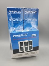 Pureplus Replacement Filter RWF1200A 2Pack With Carbon Air Filter 2 Pack New - $14.83