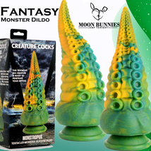 Creature Cocks - Monstropus Tentacled Monster Silicone Dildo Gspot Adult Sex Toy - £62.59 GBP