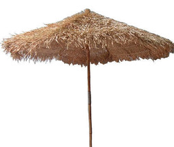 Bamboo Tiki Thatch Umbrella Palapa Patio Deck 5 ft   - £183.81 GBP