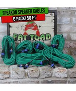 6 PACK - 50FT Speakon to Speakon Speaker Cables by FAT TOAD | Profession... - €110,21 EUR