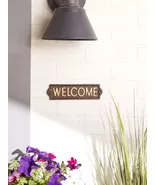 WELCOME CAST IRON SIGN - $21.00