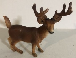 2002 Schleich Deer Animal Figure Toy T7 - £6.33 GBP
