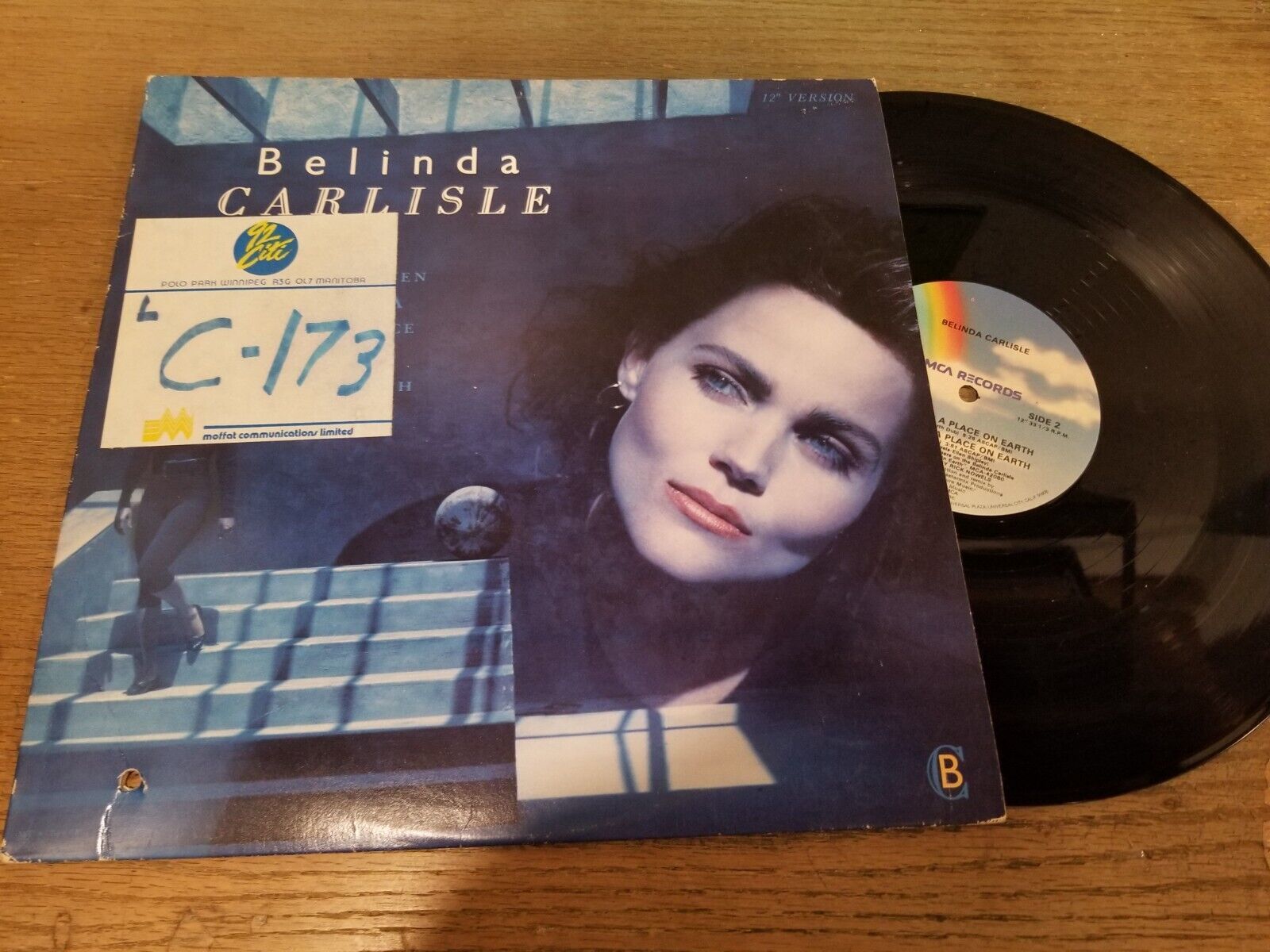 Primary image for Belinda Carlisle - Heaven Is A Place On Earth  - 12 inch Single   EX G+