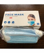 50 Pcs Antivirus Face Masks Disposable 3 Ply Ear Loop Covers Free S&amp;H - $48.48 CAD