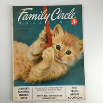 VTG Family Circle Magazine January 1954 The Truth About Adoption No Label - £10.21 GBP