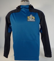 Nike Therma-Fit NFL Super Bowl 50 SB50 Blue Hyperspeed Pullover Hoodie Mens NWT - $99.99
