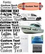Custom Vinyl Decal - Personalized Design Your Own Name - Decals Letterin... - £77.87 GBP
