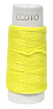 Cosmo Hidamari Sashiko Solid Thread 30 Meters Lemon - £4.83 GBP