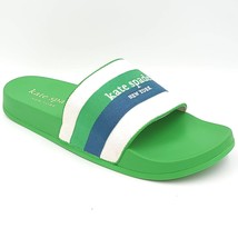 Kate Spade NY Women Pool Slide Sandals Buttercup Size US 11B Fresh Green/Sod - £49.67 GBP