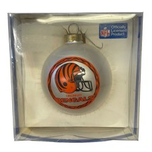 Cincinnati Bengals Topperscot Sports Collectors Series Glass Christmas Ornament - £10.03 GBP