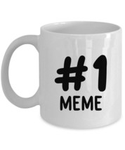 #1 Meme Coffee Mug 11/15oz Ceramic Mother&#39;s Day Christmas Tea Cup Gift For Mom - £12.39 GBP+