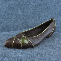 Matisse Women Pump Heel Shoes Carson Brown Leather Size 8 Medium (B, M) - £13.20 GBP