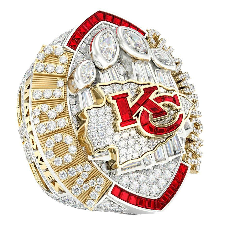 2023-2024 Kansas City Chiefs Championship Ring - FLICK OPEN VERSION