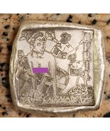 MK BARZ SEXY PIN UP GIRL - APRIL SQUARE 1OZT .999 FINE SILVER - $59.88