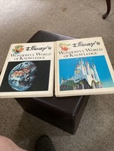Vintage disneys wonderful world of knowledge 2 Book Lot  vol 13-14 1971 - £7.12 GBP
