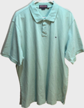 Vineyard Vines Shep &amp; Ian Green Whale Logo Cotton Men&#39;s Peru Polo Shirt 2XL - $16.75