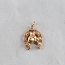 Necklace pendant, horseshoe, 18K, weight 1.5g - £135.85 GBP