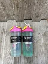 2 PK Blender Bottle Classic 28 oz FC Pink Shaker Bottle - $516.69 MXN