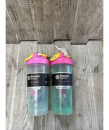 2 PK Blender Bottle Classic 28 oz FC Pink Shaker Bottle - $27.72