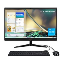 Aspire C24-1700-Ur11 Aio Desktop | 23.8&quot; Full Hd Ips Display | 12Th Gen ... - $953.99