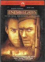 Enemy at the Gates...Starring: Joseph Fiennes, Jude Law, Rachel Weisz (NEW DVD) - £14.22 GBP