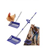 2-In-1 Chicken Poop Scooper &amp; Rake – Durable Sand Sifting Shovel Stainle... - $39.59