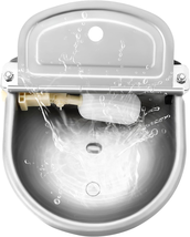 Automatic Waterer Bowl Farm Grade Stainless Stock Waterer Horse Cattle - $62.36