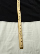 Sag Harbor Stretch Petite S72463 Women's Black Zip & Slit Pull-On Skirt Size 14P image 7