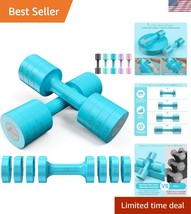 Compact 4-in-1 Adjustable Dumbbell Set: 2-5 lb Weight Pair for Home Work... - $952.78 MXN