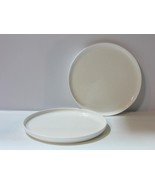 NEW Mikasa ALYSSA Set of 2 Salad Plates Bone China White - $38.19 CAD